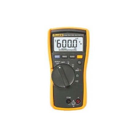 FLUKE Fluke 114 Electrical TRMS Multimeter, CAT III 600 V safety rated 2538783